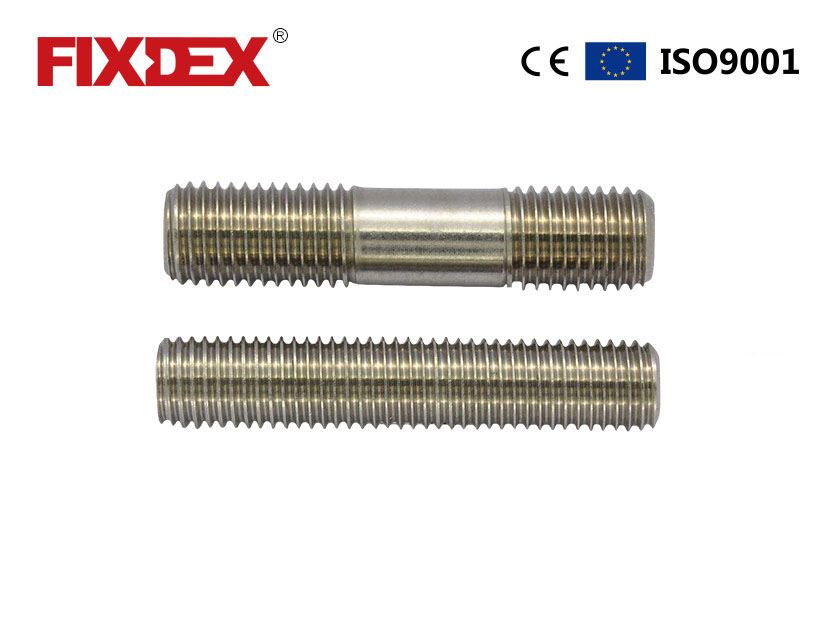 double ended threaded studs,double end threaded stud screw bolt,double threaded stud,stainless steel double end threaded studs