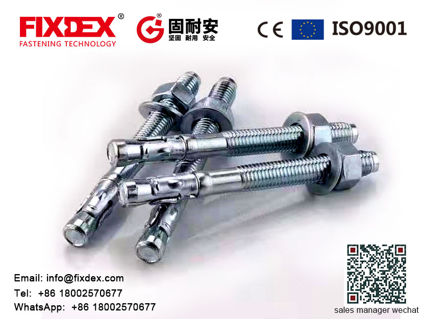 4.8 grade Expansion Anchor Bolt,4.8 grade Wedge Anchor,CE certificate Wedge Anchor,High Quality Wedge Anchor