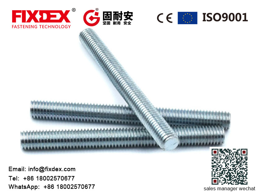 High quality factory price DIN975,factory price galvanized threaded rod,factory price threaded rod