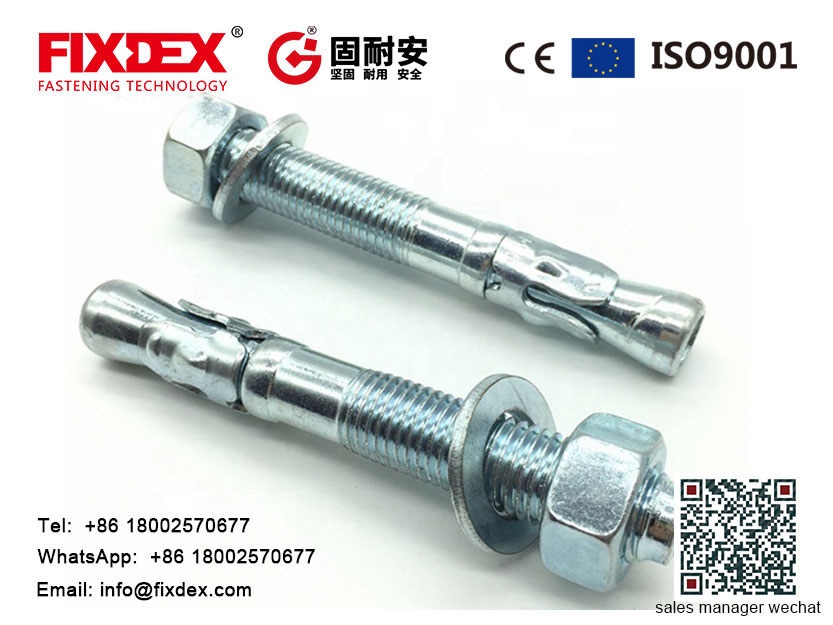 Wedge Anchor Bolts,Zinc Plated Wedge Anchor,Zinc Wedge Anchor