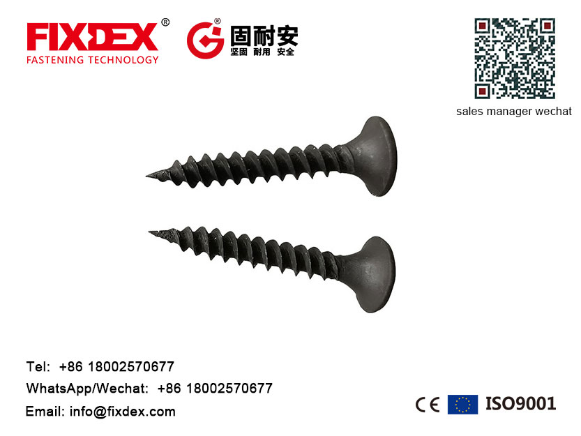 Drywall Screw Black, Msomali Wodzimenya Wokha, Msomali Wodzigunda Pamutu