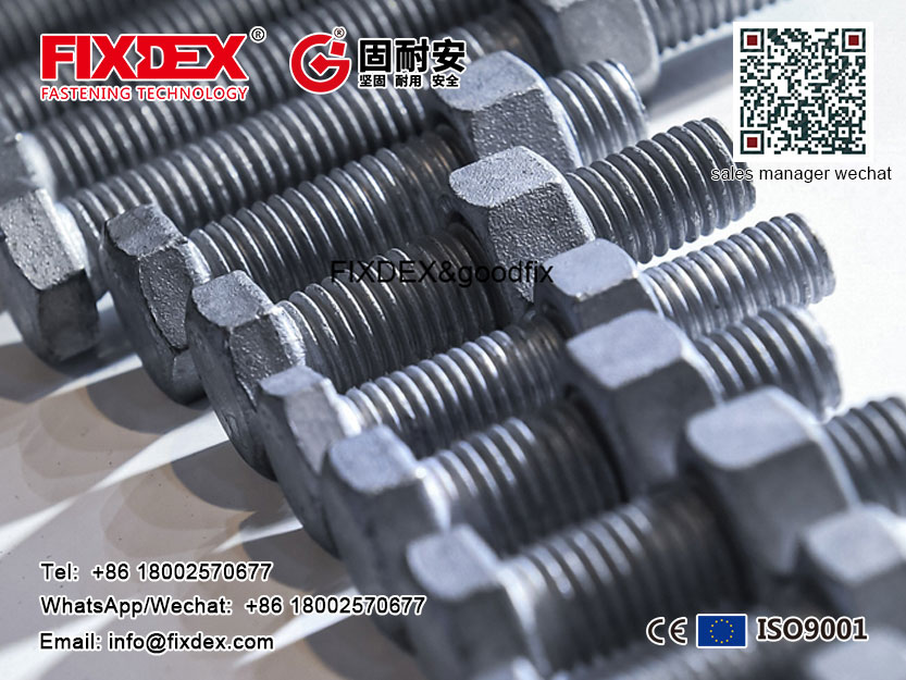 Hex Bolt and Nuts,Hot Dip Galvanized Heavy Hex Bolt and Nuts,Steel Hex Bolt and Nuts