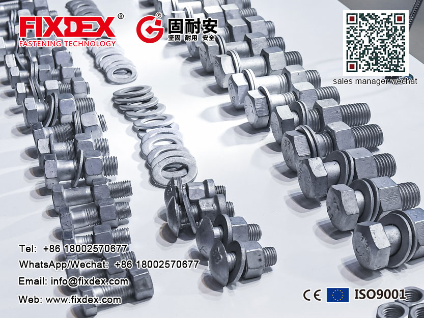 Hex Bolt And Nut, Galvanized Hex Bolt and Nut