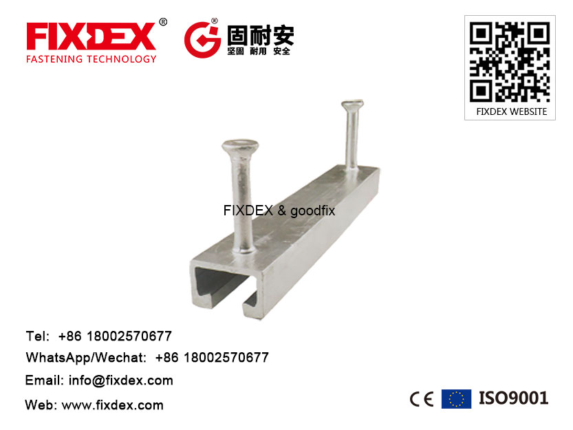 C Steel Easy Install Channel, Cast-in Channel for Construction
