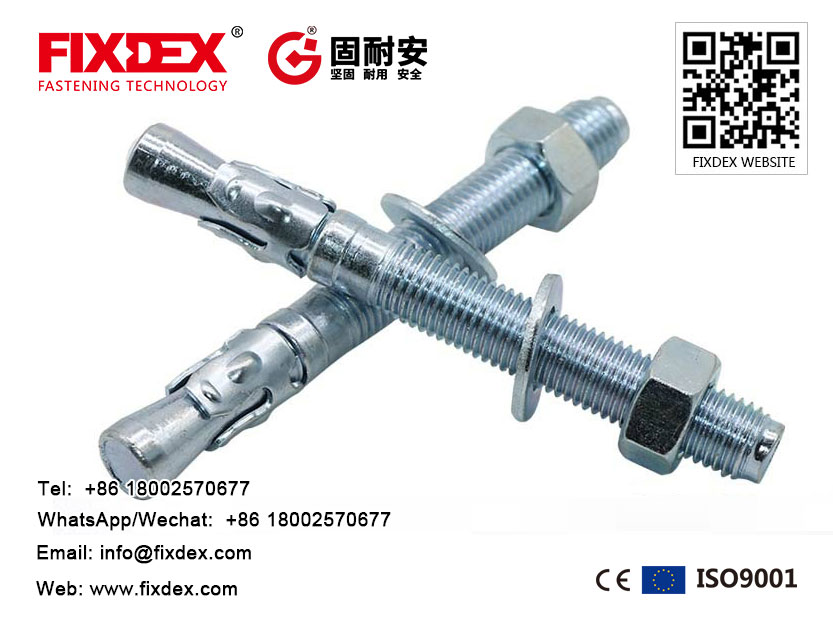 Concrete Wedge Anchor Bolt, wedge bolt, wedge anchor para sa brick