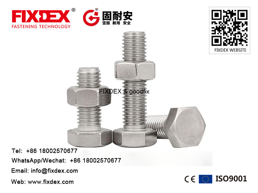 galvanized hex bolt, igwe anaghị agba nchara hex bolt, hex bolt