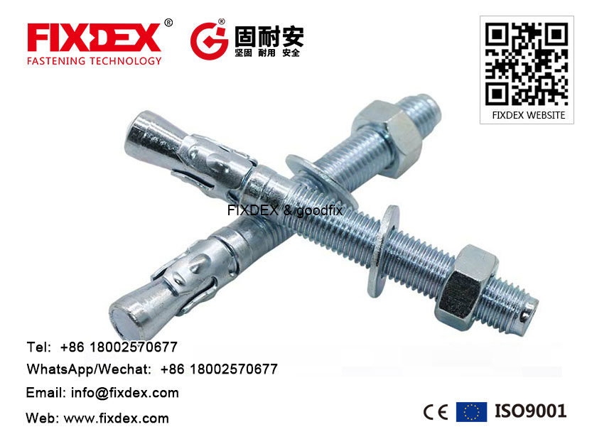 Hardware Keil Anker Bolt, Beton Keil Anker, Keil Bolt, Keil Anker Befestigung, m10 Keil Anker