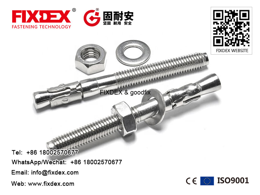 wedge anchor bolts and nuts,stainless steel wedge anchor bolts