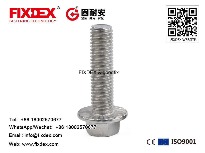 Supplier Hexagon Flange Bolt at Nut,Hexagon Flange Bolt at Nut,Stainless Steel Hexagon Flange Bolt at Nut