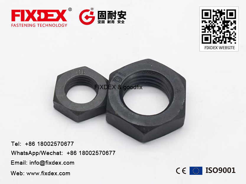 thin hex nuts,hex thin nut,hexagon thin nut,m8 thin nut,thin hexagon nuts